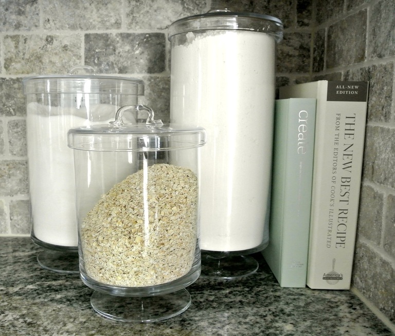the redesign company glass canisters