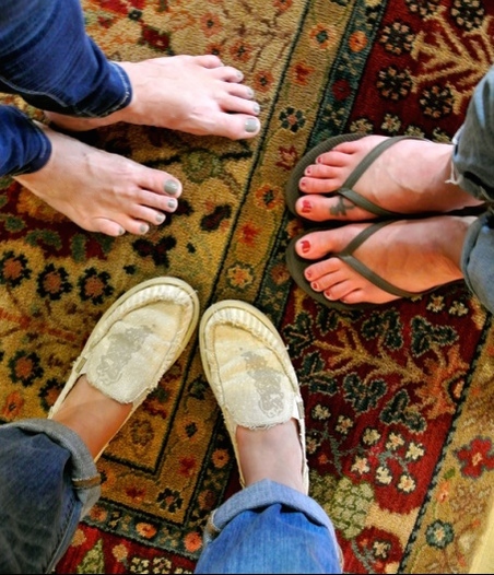 the redesign company feet shot