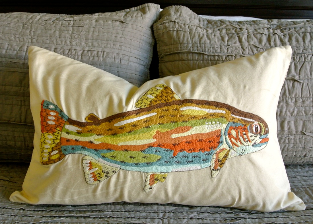 the redesign company fish pillow