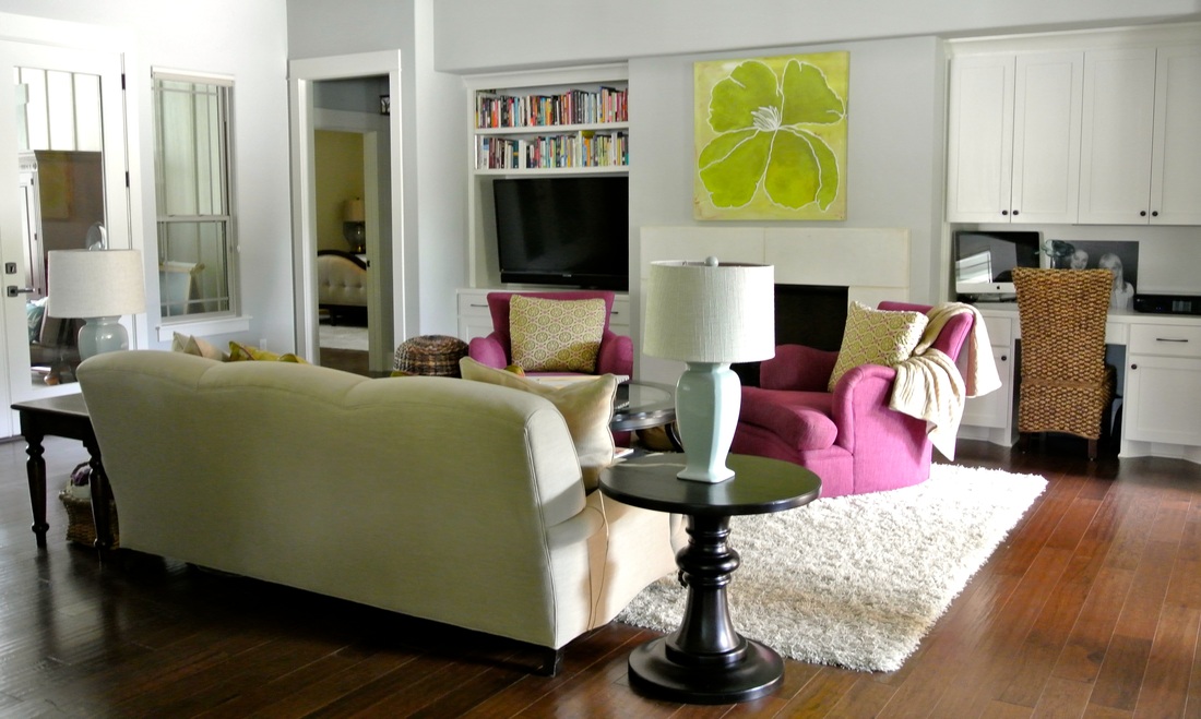 the redesign company living room